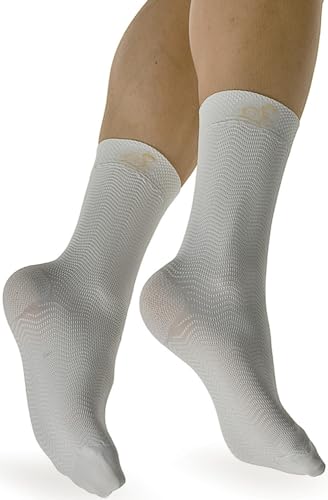 Socks Active Speedy Solidea contre jambes lourdes chaussettes blanches XL