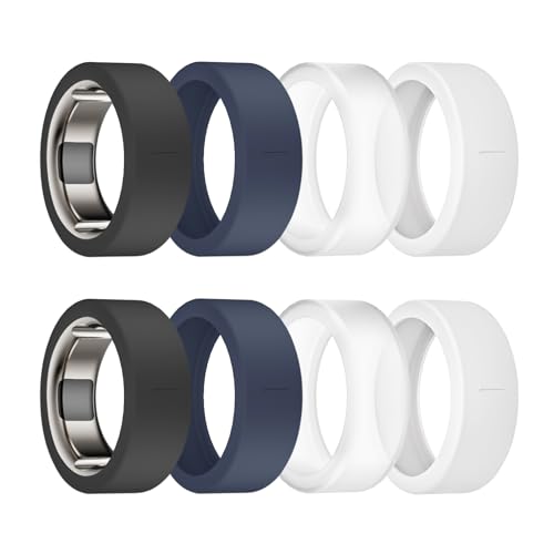 sylacor リングカバー Oura Ring Gen 4/ Gen 3用 傷防止 伸縮性 シリコン Oura リング ケース プロテクター メンズ レディース ワークアウト ジムの商品画像（Amazon）