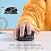 HOTWEEMS Wireless Mouse, D-09 Computer Mouse USB Cordless Mice for Laptop, Ergo Grips, Lightspeed 5-Level 2400 DPI, 16 Months Battery, Portable for PC Mac Chromebook (Black)