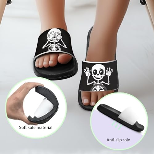 Kids Slides Sandals Open Toe Girls Boys Rubber Slides Quick Drying3
