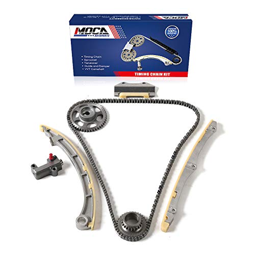 MOCA Engine Timing Chain Kit Compatible with 2004-2008 for Acura TSX & 2003-2007 for Honda Accord & 2002-2009 for Honda CR-V & 2003-2011 for Honda Element 2.4L