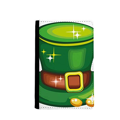 Étui portefeuille pour passeport Saint-Patrick vert avec fentes cartes