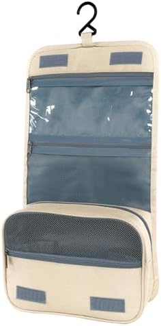 AiQInu Travel Toiletry Bag, Large Capacity Waterproof Makeup Bag,...