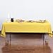 Creative Converting Plastic Table Cover, One Size, Mimosa Pastel Yellow