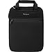 Targus Vertical Slipcase Laptop Messenger Bag, Black - Hideaway Handles with Cross Shoulder Strap and Protective Padding, Fits 14