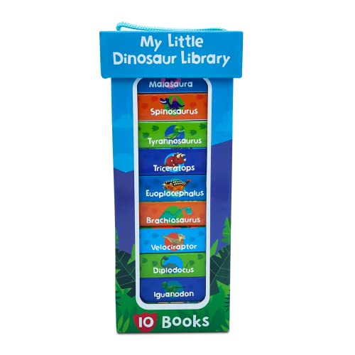 Image of My Little Dinosaur Library (Ten Mini-Board Book Tower Set)