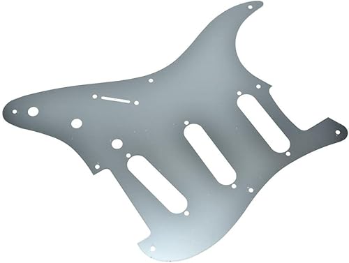 Miniatura 4 de KAISH 8 agujeros de metal anodizado de aluminio estilo vintage STStrat SSS Pickguard Guardia de púas de guitarra Scratch Plate para USAMéxico