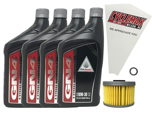Cyclemax Oil Change Kit compatible with 2021-2022 Honda Pioneer 520 SXS520