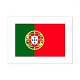 DIYthinker Portugal National Flagge Europa Land Desktop-Foto-Rahmen-Weiß-Bild-Kunst-Malerei Passt 10.2 x 15.2cm (4 x 6 Zoll) Bild Mehrfarbig