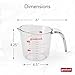 BRADSHAW INTERNATIONAL 19864 2Cup Plastic Measuring Cup