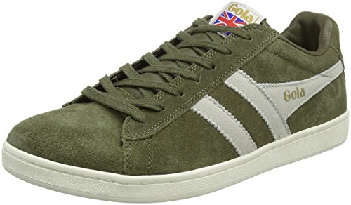 Image of Gola Equipe Suede - Sneakers for Men - Contrasting Wingflash - Heel Return - Durable Cupsole - Low Silhouette