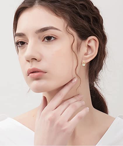 Pendientes de plata y oro de 18k EPIRORA perfectos para el estilo diario 5