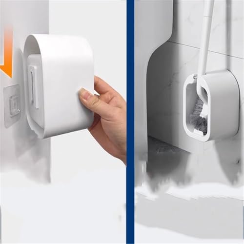 Brosse de toilette anti-odeur grâce au support de séchage - 4