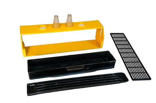 Image of ANP BEE Honey Bee Pollen Trap for Beehive, Pollen Collector with Removable Drawer, Beekeeping Equipment for Easy Pollen Harvesting, Bee Hive Pollen Trap Tool for Apiary Use (Pack of 2)