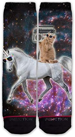 Function - Novelty Funny Cat Fashion Socks Cute Weird Funky