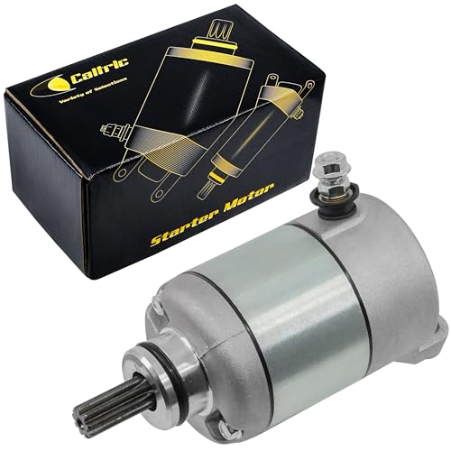 Motor de arranque Caltric compatible con Kawasaki KLX140L 2008-2020 miniatura 1