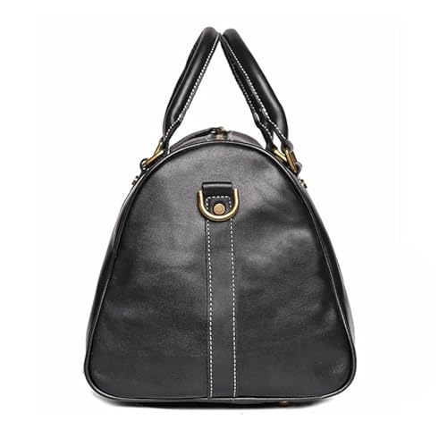 Vintage Mens Cowhide Leather Business Crossbody Bags Large Capacity Travel Bag For Men Simple Messenger Bags4