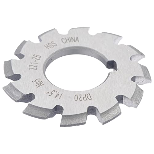 Cortador de engranajes paso 20P HHIP 2041-2051 fresa numero 5 para fabricacion de piñones 2