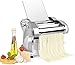 Macchina per la Pasta, pressa per Noodle elettrica da 110 V Macchina per la Pasta per Spaghetti Macchina per la Pasta in Acciaio Inossidabile Gnocchi Tagliatelle a Rullo, Macchina per la Pasta per s