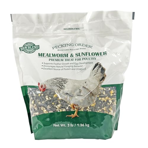 Pecking Order 9328 Mealworm & Sunflower Treat 3 lb.