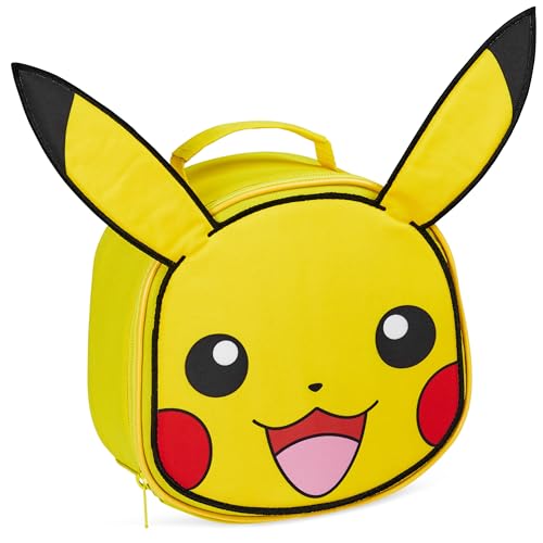 Pokémon Sac Isotherme Repas pour École, Voyage, Pique Nique (Jaune)