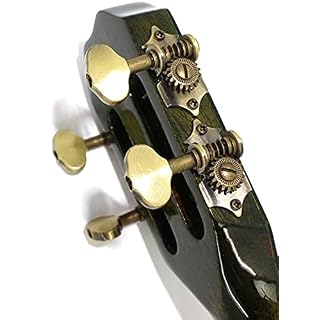 Ukulele Music Instrument Starter Gift Green Mahogany Hawaii Guitar Ukulele 4-String Piano (Color : Green) (Green) - Les Beatles, Paul McCartney, John Lennon, RIngo Starr, George Harrison Ukulele Music Instrument Starter Gift Green Mahogany Hawaii Guitar Ukulele 4-String Piano (Color : Green) (Green) – Image 4