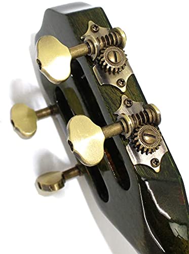 Ukulele Music Instrument Starter Gift Green Mahogany Hawaii Guitar Ukulele 4-String Piano (Color : Green) (Green) - Les Beatles, Paul McCartney, John Lennon, RIngo Starr, George Harrison Ukulele Music Instrument Starter Gift Green Mahogany Hawaii Guitar Ukulele 4-String Piano (Color : Green) (Green) – Image 5