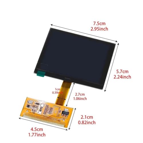 Pantalla LCD para actualizar el salpicadero de Audi A3 en viajes largos 4