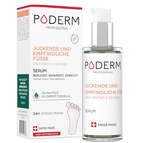 Serum Teebaumöl - zur Behandlung von Hautpilz und Fußpilz - schnell wirksam gegen alle relevanten Pilzinfektionen - Fußpflege - Swiss Made