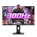 KTC 24.5 Inch 300Hz Gaming Monitor, FHD 1080P 240Hz Fast IPS Monitor, HDR, FreeSync, DisplayPort x1 HDMI x2, 119% sRGB, Height/Pivot/Tilt Adjustment, VESA Support, H25Y7