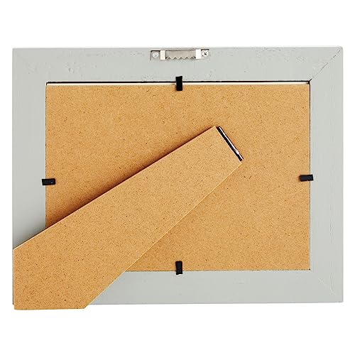 Juvale 4X6 And 5X7 Cousins Picture Frame, Cousins Word Attachment, White Beveled Mat (9X0.5X7.1 In, Gray) #TOP5