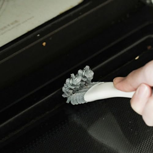 Luojuny Brosse renforcée pour Le Nettoyage en Profondeur, cuisinière de Cuisine multifonctionnelle pour Barbecue, Gommage des espaces de Grille, élimine Les Taches, Fournitures d'étagère d'angle – vue 3