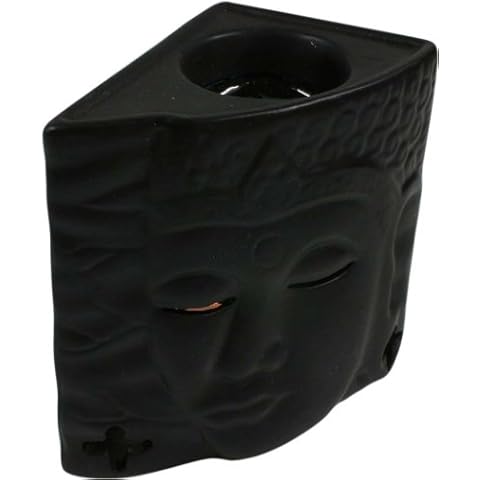 GURU SHOP Keramik Duftlampe - Buddha 1 Schwarz Cover