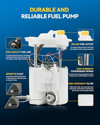 Image of PHILTOP Electric Fuel Pump Assembly FG1298 Fit for Chevrolet Camaro