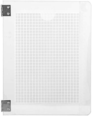 FASJ DIY Stamping Platform Tools, Stamping Platform Tools, Clear Stamp Positioning Tool Durable Acrylic Material Transparent Stamping Template for Home Office