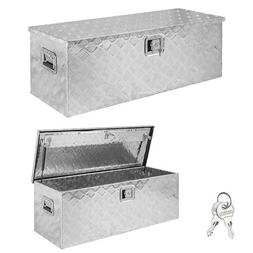 Trucky Truckbox Werkzeugbox Werkzeugkiste Anhängerbox Alubox Deichselbox Aluminium D160