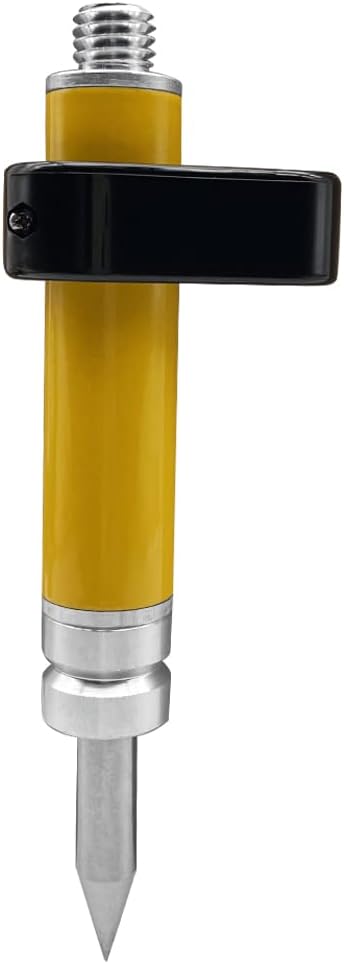 Mini Prism Pole Rod with Bubble Level Vial 5/8x11 Thread for Total Station GPS RTK Surveying