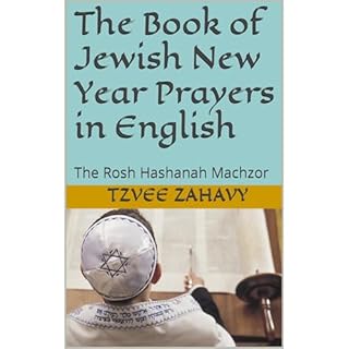 The Book of Jewish New Year Prayers in English Audiolibro Por Tzvee Zahavy arte de portada