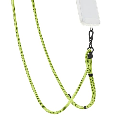 Image of PopSockets Wristlet Phone Strap, Wrist Strap, Neon Yellow - Absinthe