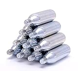 EINFACH ZU TRAGEN: Jede CO2 kapseln wiegt nur 58 Gramm bei einer Größe von 9 cm Höhe x 2 cm Durchmesser. Sie können mit Leichtigkeit ein oder zwei in Ihrer Tasche oder Ihrem Trikot tragen.