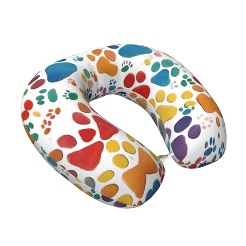 Almohada de Viaje de Espuma viscoelástica Negra miniatura 2