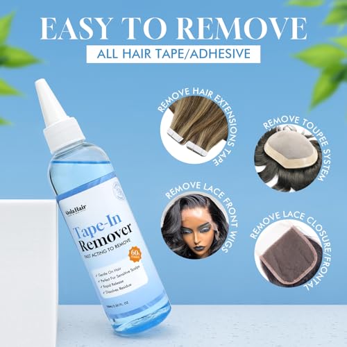 dolahair tape in extension remover spray lace glue remover wig glue