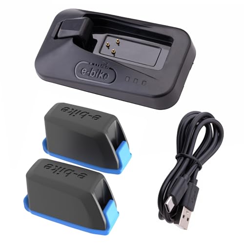 Akku ladegerät Batterie Set Kompatibel für AXS RED ETAP Force GX Eagle Rival Kettenschaltung 2 Stück 380mAH Schwarz