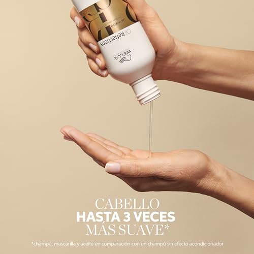 Miniatura 5 de Wella Professionals OIL REFLECTIONS Champú Realzador de Brillo y suavidad - Aceite de Camelia y Extracto de Té Blanco, 500ml