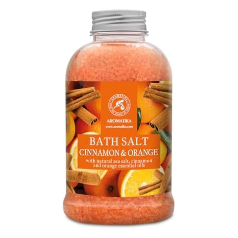 AROMATIKA Cinnamon-Orange Bath Salt 21.16 Oz Cover