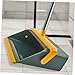 MAGICLULU Long Handle Broom and Dustpan Set Heavy Duty Stand-up Cleaning Kit for Home and Office Ergonomic Design with Self-Cleaning Dustpan Teeth for All Floor Surfaces