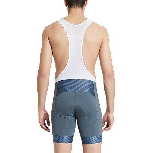 Image of Santic Cycling Bib Shorts Bib Pants Bike Shorts Men Cycle Pants Cycling Pants Men's Summer Bicycle 3D Sponge Padded