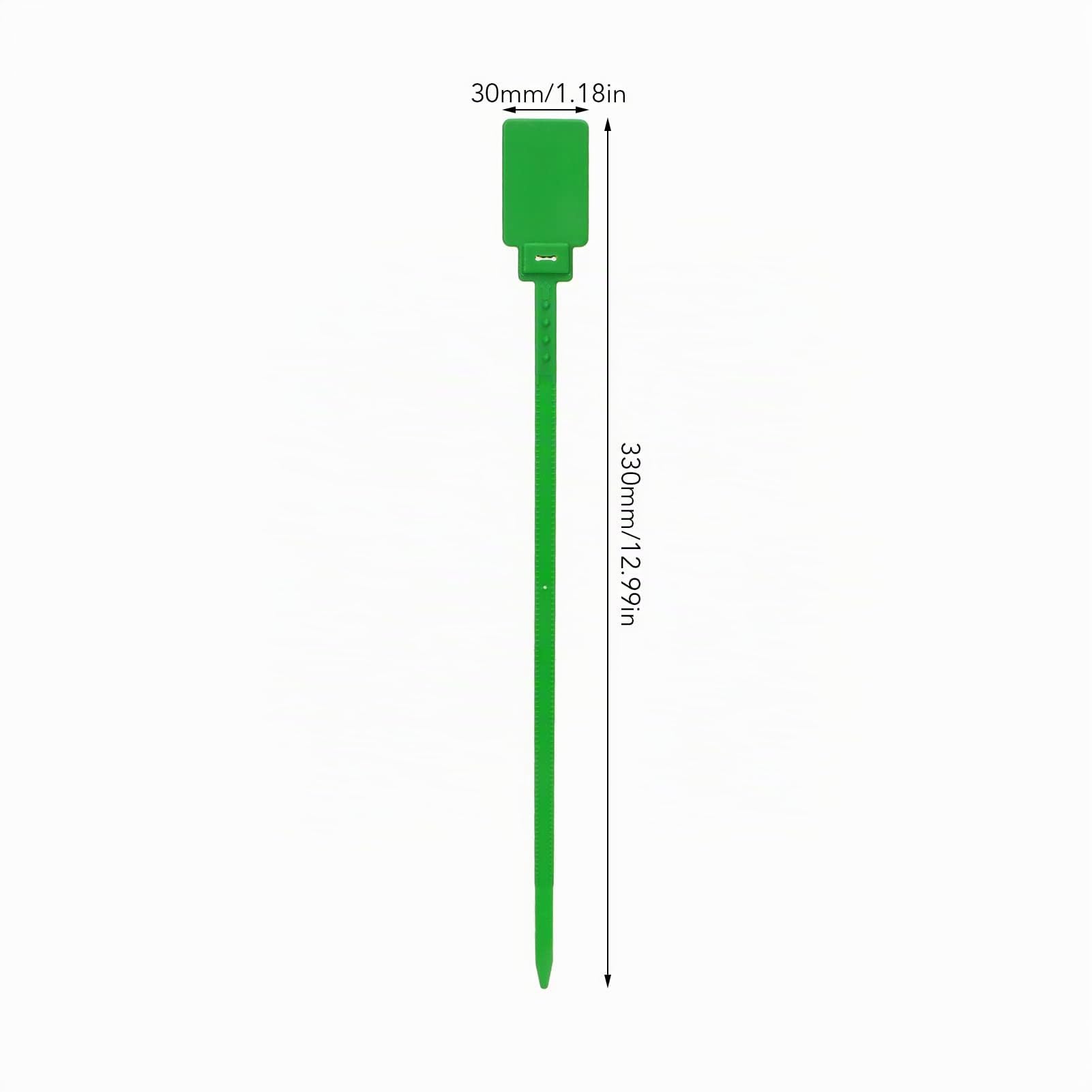 50 Pcs 915MHz UHF RFID Etiquette d'attache de Câble Zip, Etiquettes en Plastique Vierges et étanches, Etiquette de Marquage Lisible et Inscriptible, Puce Intelligente