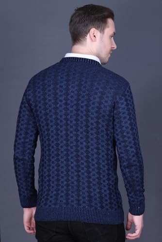 Image of GODFREY V Neck Full Sleeve Sweater for Man Winter Pullover