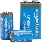Amazon Basics 6-Pack Non-remboursable CR123A Batteries au lithium, 3 Volt, jusqu'à 10-Year Durée de conservation